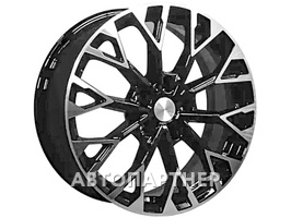 Khomen Wheels KHW1718 (Москвич 3) 7x17 5x108 ET40 54.1 Gray-FP